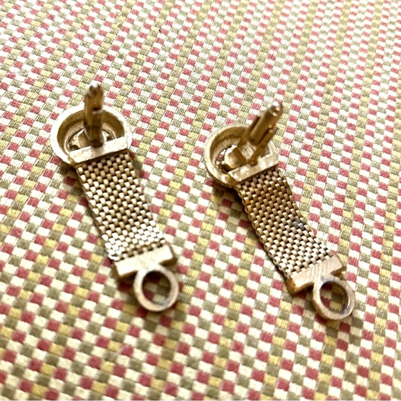 Handsome 3 pc Set Men’s Cuff Links & Tie Clip - Picture 3 of 10